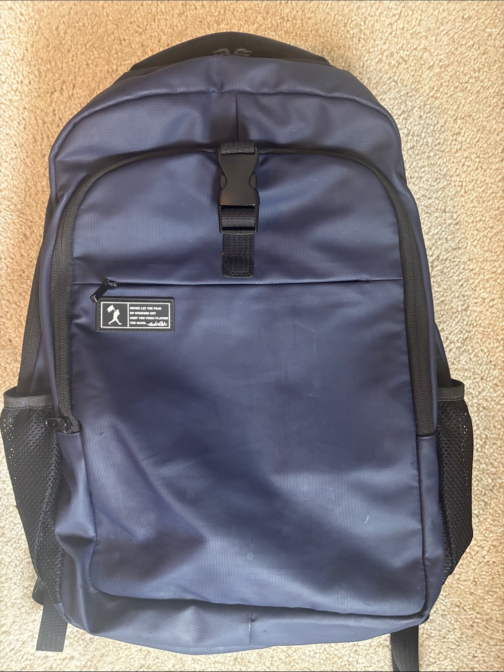 Navy Baseballism Backpack